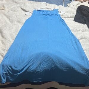 Time and Tru Vibrant Blue Top